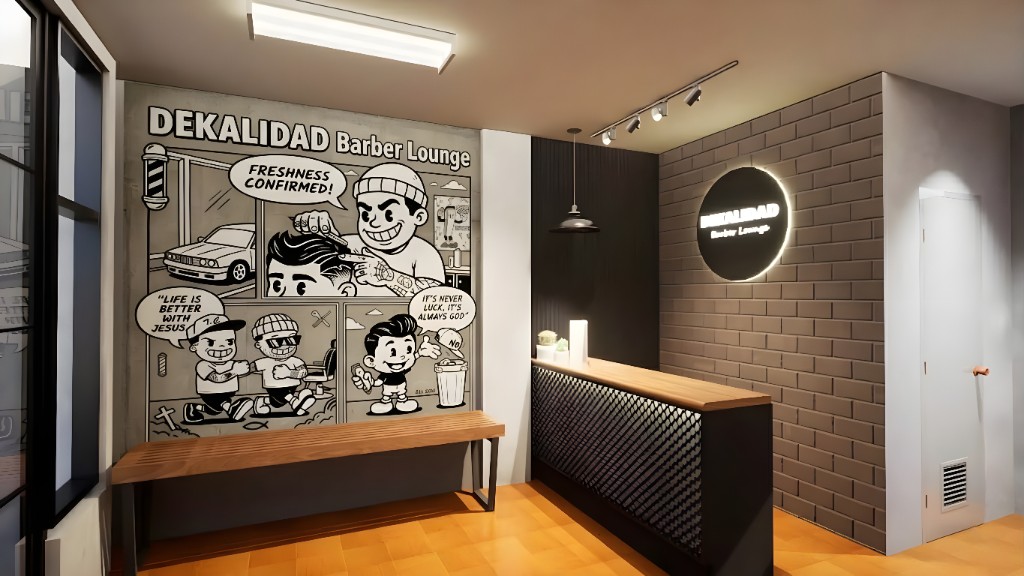 Dekalidad Barber Lounge Interior
